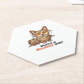 Wrapped in Halloween Spirit � Mummy Corgi with Spi Untersetzer (angewinkelt)