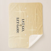 Wrapped in His Light Let Go Let God Sherpadecke (Vorderseite)