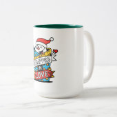 Wrapped in Love Christmas Zweifarbige Tasse (VorderseiteRechts)