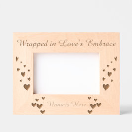 Wrapped in Love's Embrace Geätzte Rahmen