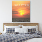 Wrapped in Morning Light Leinwanddruck (Insitu (Schlafzimmer))