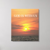 Wrapped in Morning Light Leinwanddruck (Vorderseite)