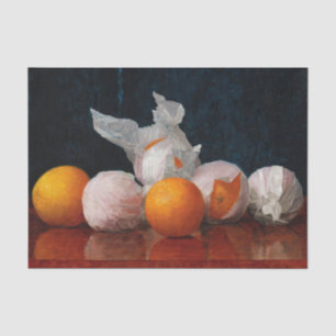 Wrapped Orange by William Joseph Mccloskey Seidenpapier