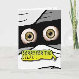 Wrapped Up Mummy Karte