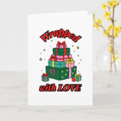 Wrapped with Love Karte (Gelbe Blume)