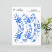 Wrapper aus der blauen Blume (Stehend Vorderseite)