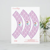 Wrapper aus Meerjungfrau, Kuchenwickler (Stehend Vorderseite)