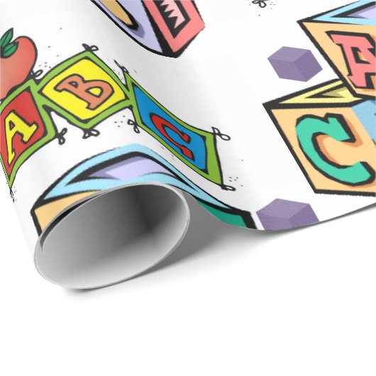 Wrapper Baby Geschenkpapier (Rolleneckpunkt)