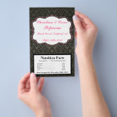 Wrapper Damask/Stripes Pink Crow Flyer (Handgriff)