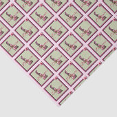 Wrapper - DELAWARE - Gerahmtes Symbol Seidenpapier (Ausschnitt)