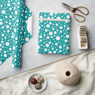 Wrapper für aquamarine Bereiche Geschenkpapier