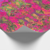 Wrapper für das Hot-Pink-Party Geschenkpapier (Ecke)
