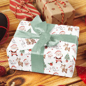 Wrapper für den Santa North Pole Geschenkpapier