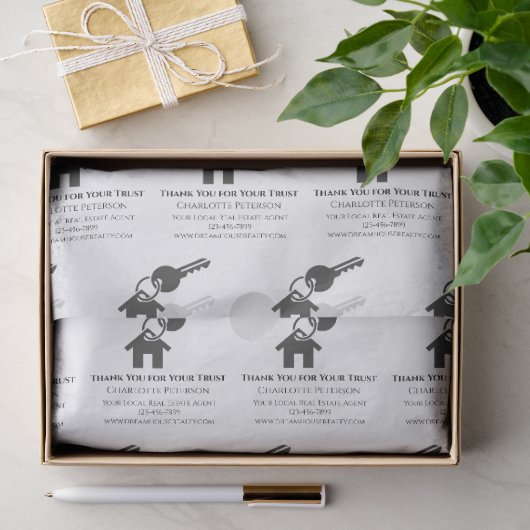 Wrapper für echte Anwesen-Client-Geschenke Seidenpapier (Geschenk)