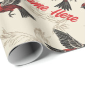 Wrapper für personalisierte Kardinal Geschenkpapier (Rolleneckpunkt)