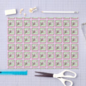 Wrapper-Gewebe - VERBINDUNG - Gerahmtes Symbol Seidenpapier (Handwerk)