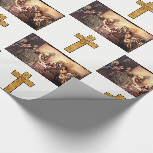 Wrapper Jesus Geschenkpapier (Ecke)