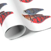 Wrapper Paper Bass Fishing Crankbait Geschenkpapier (Rolleneckpunkt)