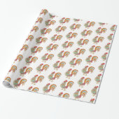 Wrapper Paper Color Rooster Chicken Geschenkpapier (Ungerollt)