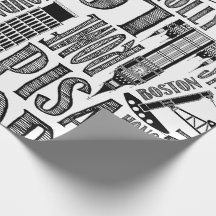 Wrapper Paper für Weltstädte