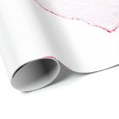 Wrapper Paper PINK WATERCOLOR HERZ Geschenkpapier (Rolleneckpunkt)