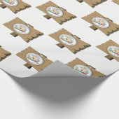 Wrapper Paper Sign Man Geschenkpapier (Ecke)