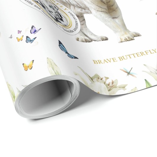 Wrapper Paper Tiger Geschenkpapier (Rolleneckpunkt)