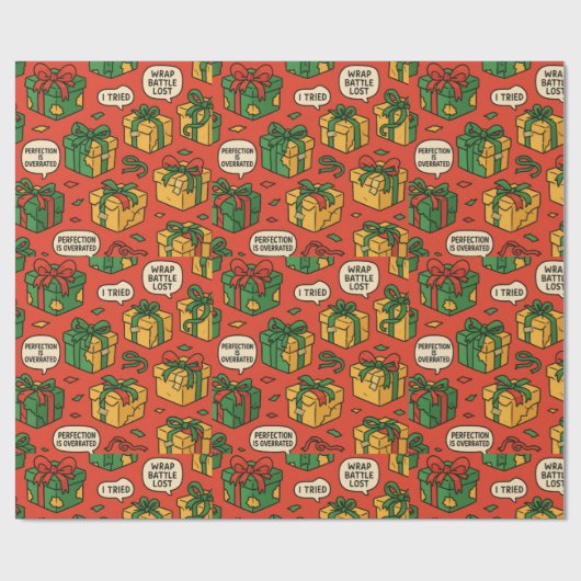 Wrapping Chaos Geschenkpapier (Flach)