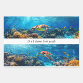 Wrapping Decoupage 3 Coastal Sea Turtles Paper  Geschenkpapier Set (Vorderseite 3)