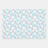 Wrapping - Heißluftballons Geschenkpapier Set (Vorderseite)