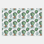Wrapping - Monstera / Pinapass Geschenkpapier Set (Vorderseite 2)