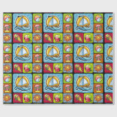 Wrapping Paper, 30" x 6' Geschenkpapier (Flach)