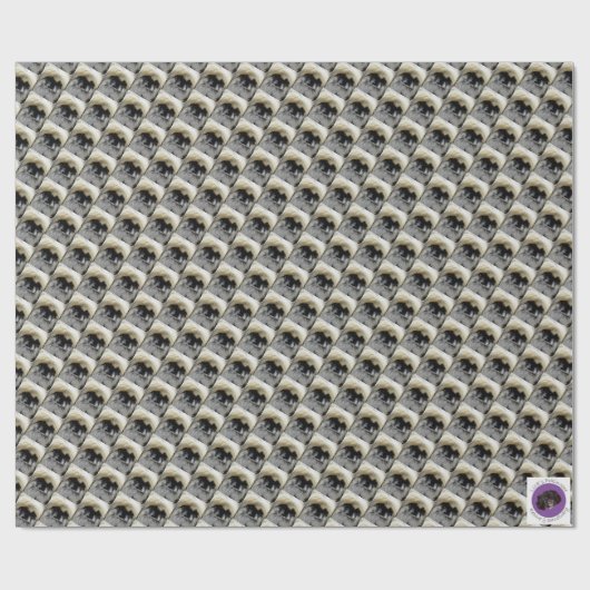 Wrapping Paper, 30" x 6", Matte Wrapping Paper Geschenkpapier (Flach)