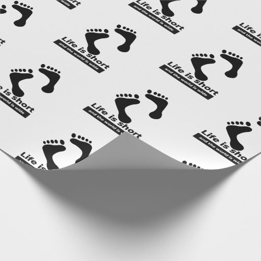 Wrapping Paper, 30 Zoll x 4,5 Fuß, Matte Wrapping Geschenkpapier (Ecke)