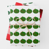 Wrapping Paper (3 Flachblätter) Geschenkpapier Set (Beispiel)