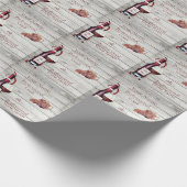 Wrapping Paper 6' Prof. Weinpflege PERSONALISIERT Geschenkpapier (Ecke)