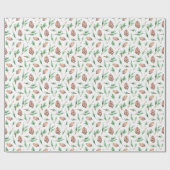 Wrapping Paper 76,2 cm x 1,8 m - Winter Pattern Geschenkpapier (Flach)