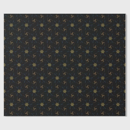 Wrapping paper abstract design geschenkpapier (Flach)