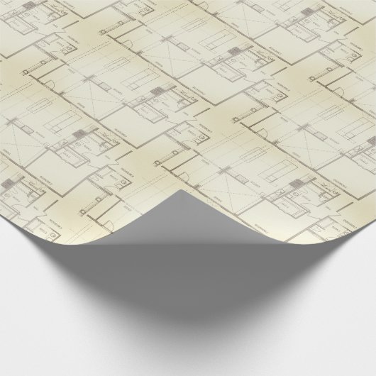 Wrapping Paper_Architecture Geschenkpapier (Ecke)