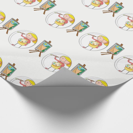 Wrapping Paper Artist Geschenkpapier (Ecke)