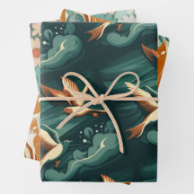 Wrapping Paper aus der Mitte des Jahrhunderts
