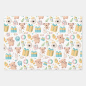 Wrapping Paper Baby Stuff Geschenkpapier Set (Vorderseite 3)