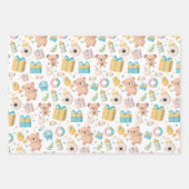 Wrapping Paper Baby Stuff Geschenkpapier Set (Vorderseite 2)
