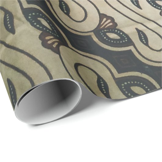 Wrapping Paper Batik Geschenkpapier (Rolleneckpunkt)