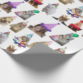Wrapping paper birthday party geschenkpapier (Ecke)