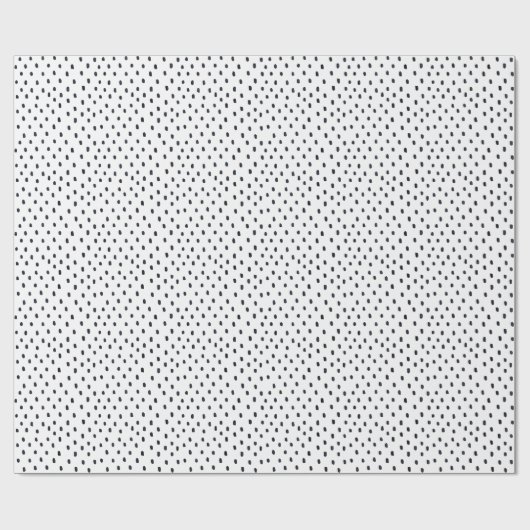 Wrapping Paper - Blue Dots Geschenkpapier (Flach)