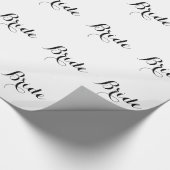 Wrapping Paper - Bridge Script Geschenkpapier (Ecke)