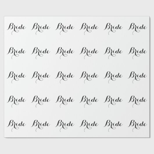 Wrapping Paper - Bridge Script Geschenkpapier (Flach)