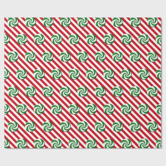 Wrapping Paper - Christmas Candy I Geschenkpapier (Flach)