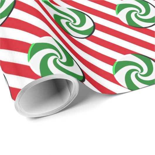 Wrapping Paper - Christmas Candy I Geschenkpapier (Rolleneckpunkt)